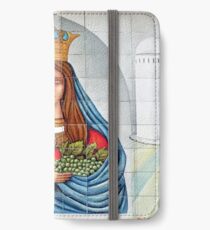 Our Lady of the Grapes Mexican Tile iPhone Wallet/Case/Skin