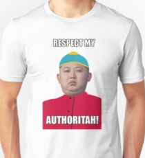 Respect My Autoritah Kim jong un t-shirt Unisex T-Shirt