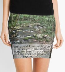 Psalm 16:11 - Finding our Path Mini Skirt