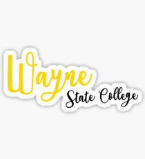 Wayne State College Sticker