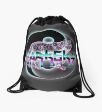 Mark5ky Yin Yang Wolf Drawstring Bag