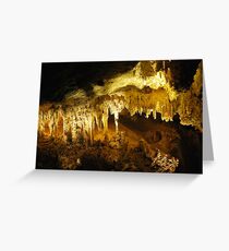 Capricorn Caves Greeting Card
