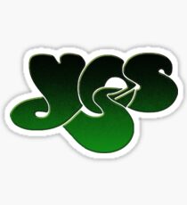 Yes - Close To The Edge Logo Sticker