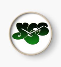 Yes - Close To The Edge Logo Clock