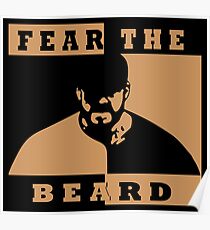 Fear The Beard Brian Wilson Poster