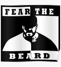 Fear The Beard Brian Wilson Poster