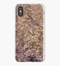 Snowing Sakura Petals in Spring iPhone Case