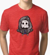 Death cartoon character Tri-blend T-Shirt