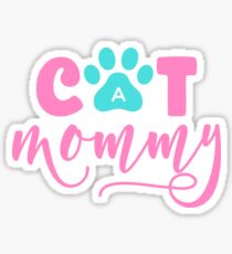 Pegatina Cat Mommy