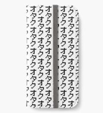 OTAKU 8 Bit Pixel Vertical Japanese Katakana iPhone Wallet/Case/Skin