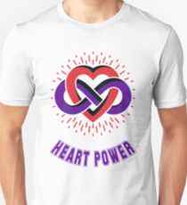 Infinity Heart Power Unisex T-Shirt
