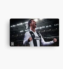 Cristiano Ronaldo Juve CR7 Canvas Print