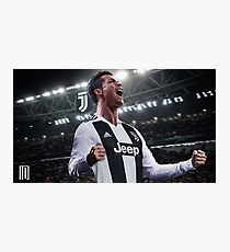 Cristiano Ronaldo Juve CR7 Photographic Print