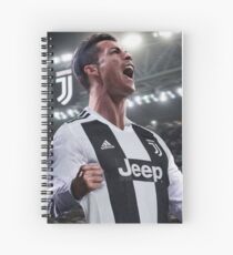 Cristiano Ronaldo Juve CR7 Spiral Notebook