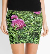 Pink Peonies 2 - Pennsylvania Mini Skirt