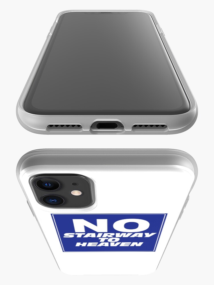 Alternate view of Wayne's World No Stairway to Heaven Sign iPhone Case & Cover