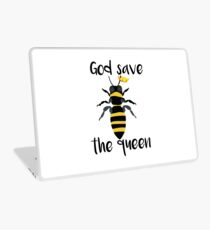 God Save the Queen Bees Laptop Skin