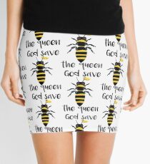 God Save the Queen Bees Mini Skirt