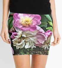 Pink Peonies 4 - Pennsylvania Mini Skirt