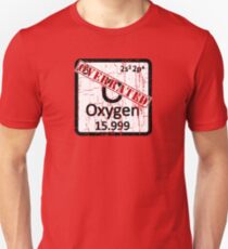 SAUERSTOFF IST OVERRATED - BELIEBTES DISTRESSED DESIGN Slim Fit T-Shirt