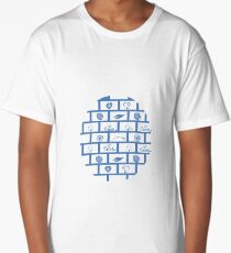 Wall Blocks with Wonderful Shaps Tshirt Gift T-Shirt Long T-Shirt