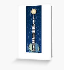 Apollo to the Moon Greeting Card