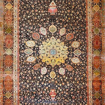 Artwork thumbnail, Ardabil Persian Carpet Print by bragova