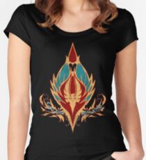 Crest of the Sin'dorei (Style 2) Women's Fitted Scoop T-Shirt