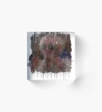 Doc Brown Painting Acrylic Block