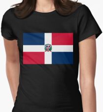 The Dominican Republic- Show your love for The Dominican Republic! Women's Fitted T-Shirt