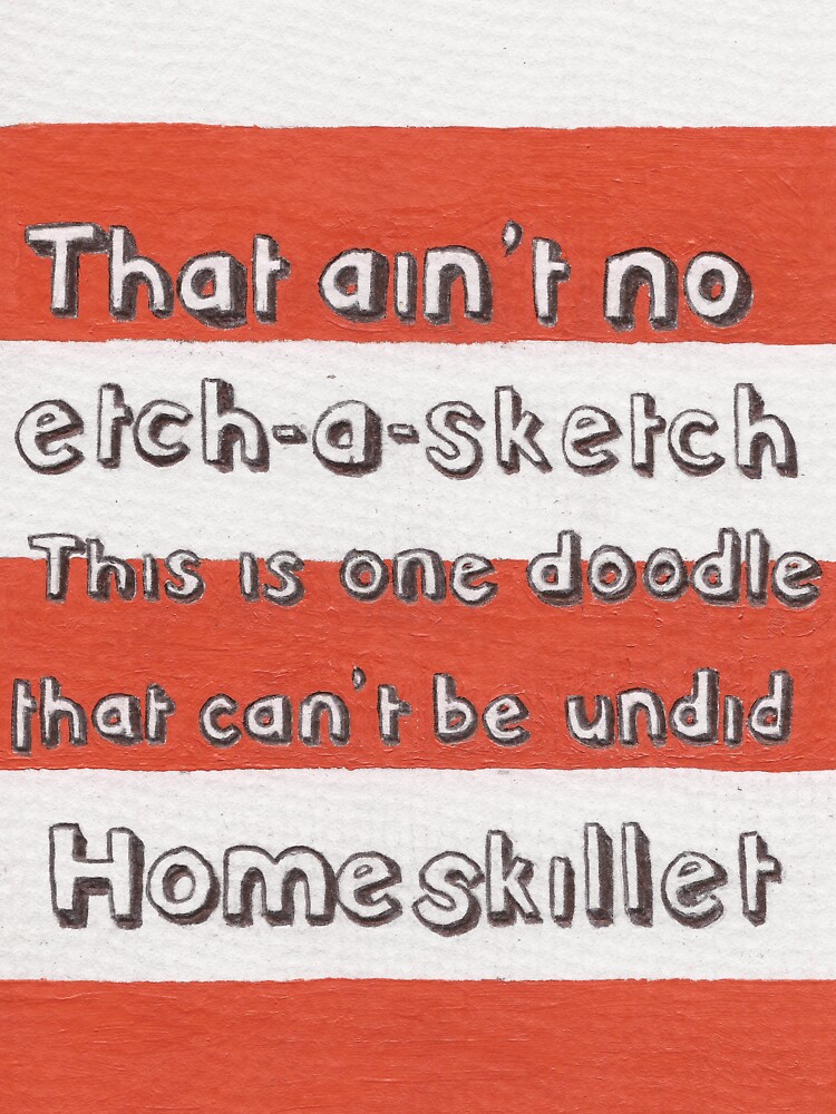 "Ain't No EtchASketch" Tshirt by JadeJonesArt Redbubble