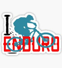 MTB Tee - I Enduro Sticker