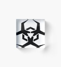 Hazmat Symbol for All Items Acrylic Block