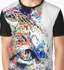 Psychedelic cat painting Graphic T-Shirt