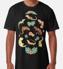 Camiseta larga Familia Gecko en verde
