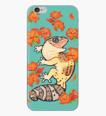 Fire lily gecko iPhone Case
