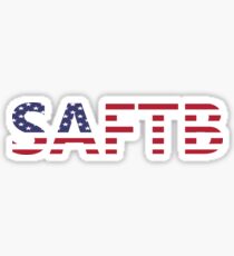 Saturdays are for the Boys Sticker