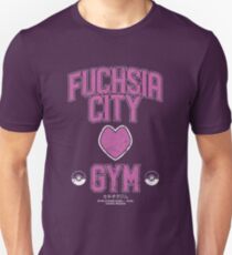 Fuchsia City Gym Unisex T-Shirt