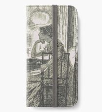 Pride and Prejudice original illustration iPhone Wallet/Case/Skin