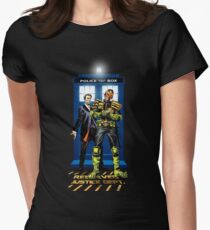 Who Judges The Doctor Women's Fitted T-Shirt