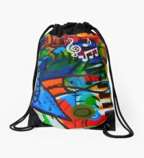 The pianist Drawstring Bag