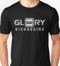 GLORY Kickboxing Black Background Unisex T-Shirt