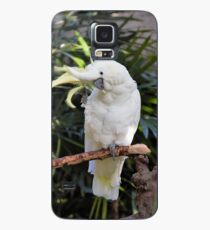A Friendly Sulfur-Crested Cockatoo Salutes the Photographer Case/Skin for Samsung Galaxy