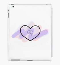 Pastel Lesbian Heart iPad Case/Skin