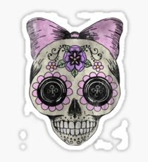 Sugar Skull Doll Sticker