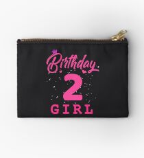 Pink Birthday Girl 2 Studio Pouch