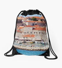 Dubrovnik Old Town Drawstring Bag