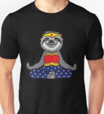 Wunder Faulheit Yoga! Slim Fit T-Shirt