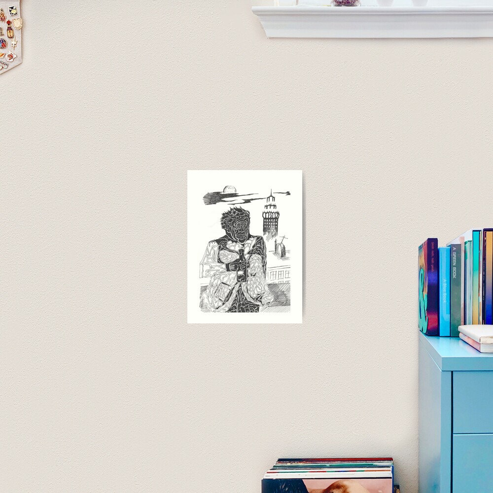 drunkard Art Print
