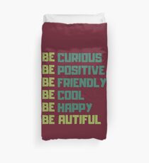 Be Beautiful Duvet Cover